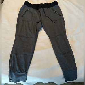 Athleta Joggers in charcoal grey XL